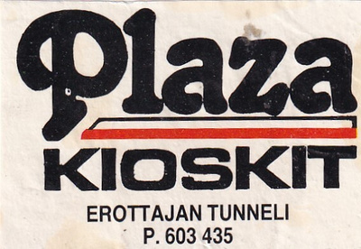 Helsinki, Plaza kioskit     s34