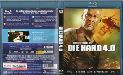 Die Hard 4.0 (23 515) k -FI- BLU-RAY nordic, bruce willis 2