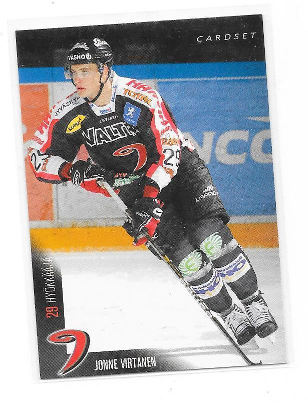 2010-11 CardSet #234 Jonne Virtanen JYP