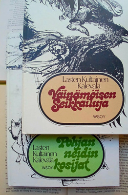 Lasten kultainen Kalevala 1-2 (sid.)