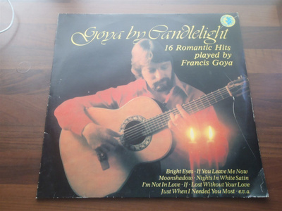 FRANCIS GOYA - GOYA BY CANDELIGHT ( LP . VINYYLI  )