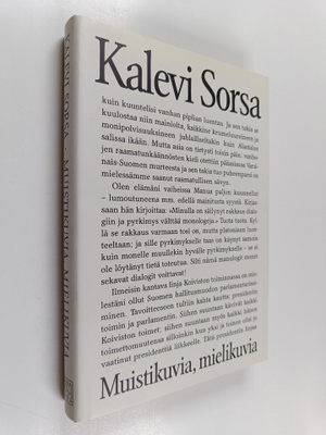 Kalevi Sorsa : Muistikuvia, mielikuvia