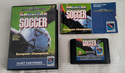 Mega Drive Sensible Soccer (CIB) PAL