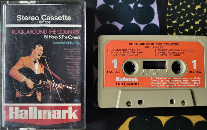 BILL HALEY AND THE COMETS-ROCK AROUND THE COUNTRY -Kasetti