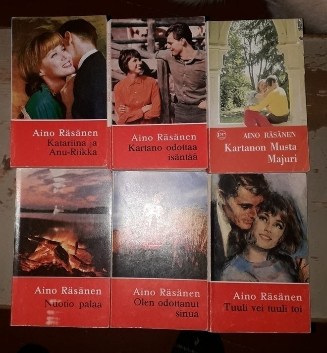 Aino Räsänen pokkareita valitse