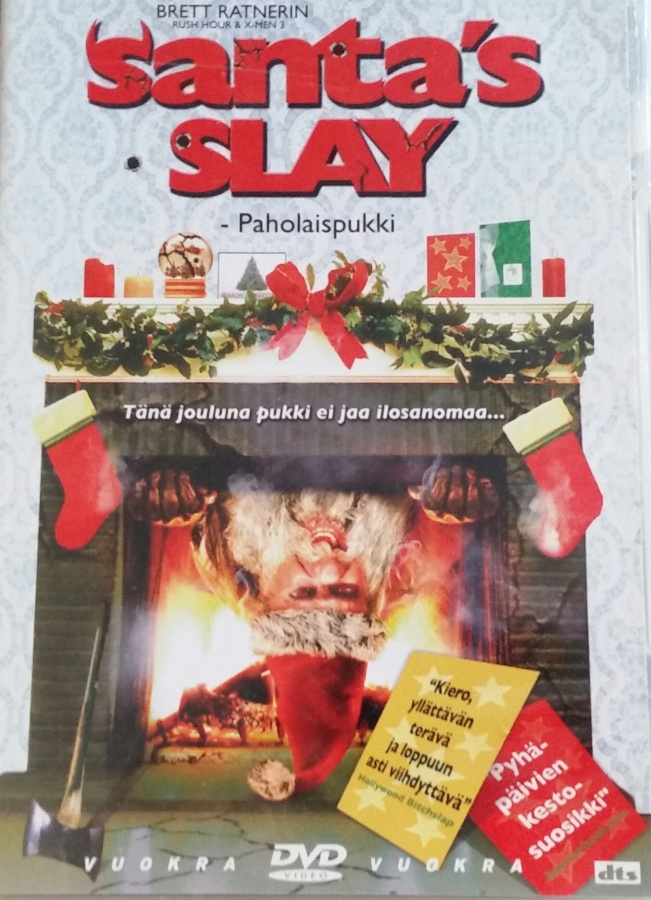 Paholaispukki - Santa`s Slay  -DVD HUOM VUOKRA