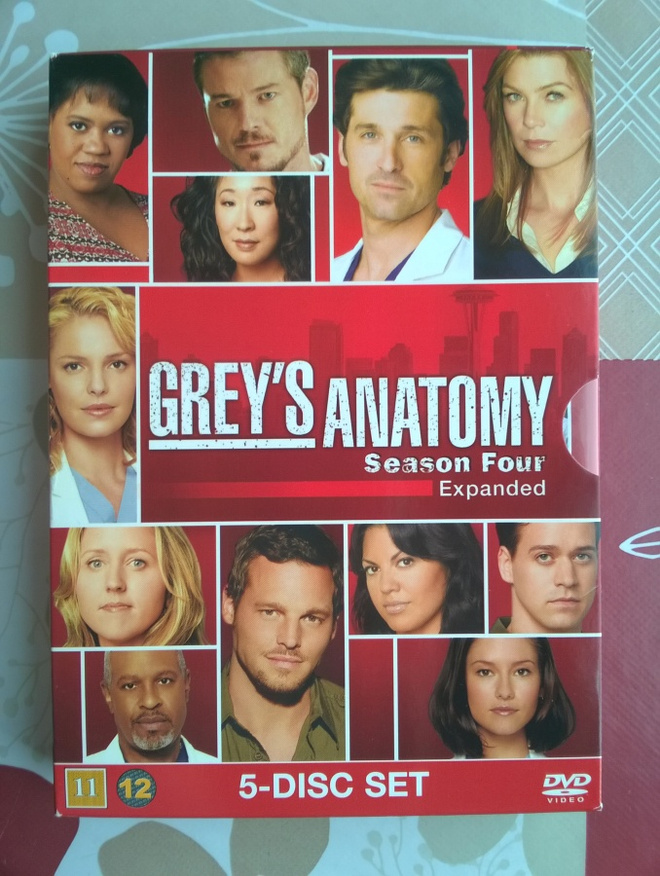 Greyn Anatomia - Kausi 4 DVD