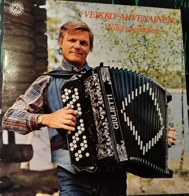 VEIKKO AHVENAINEN-VILIÄ MUISTELLEN-LP,NEA-LP 33, v.1977 PSO