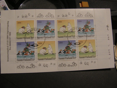 1994 V 24 MUUMIN vihko TAMPERE -94 LOISTO