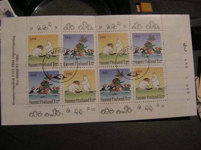 1994  V 24  MUUMIN  vihko    TAMPERE -94  LOISTO