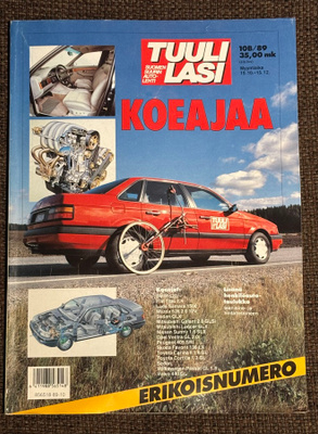 Tuulilasi 10B/89 Koeajo erikoisnumero