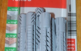 6kpl Fischer yleistulppa UX 10x60mm