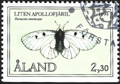 Åland 1994 ÅV 2 Perhosia 2,30 mk EP leima LaPe 084