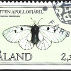 Åland 1994 ÅV 2 Perhosia 2,30 mk EP leima LaPe 084 - pikkukuva 1