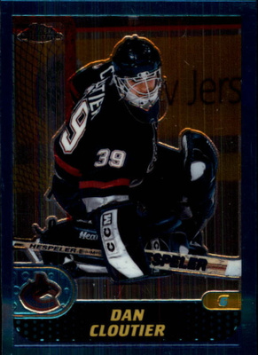 2001-02 Topps Chrome #75 Dan Cloutier
