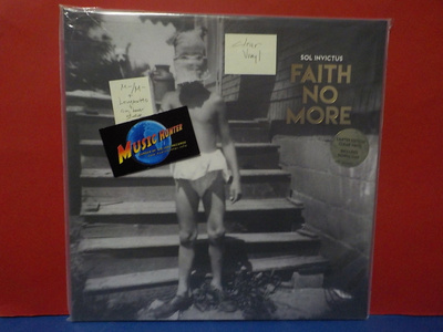 FAITH NO MORE - SOL INVICTUS M-/M- CLEAR VINYL LP