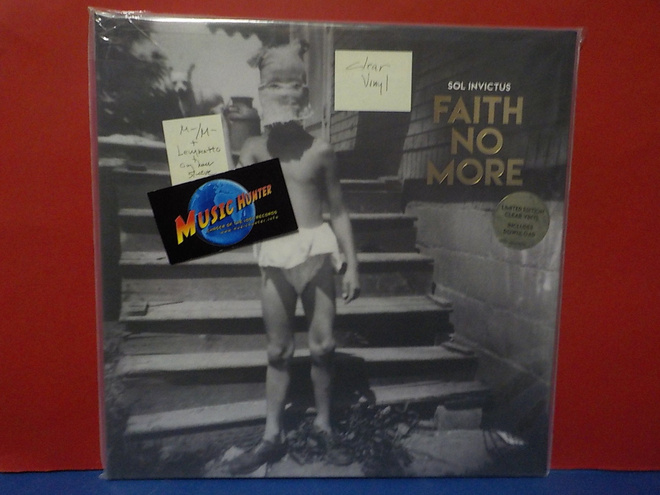 FAITH NO MORE - SOL INVICTUS M-/M- CLEAR VINYL LP