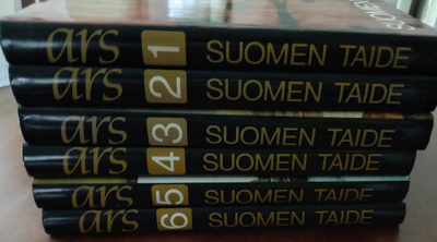 Ars – Suomen taide 1–6 (koko sarja, Otava)