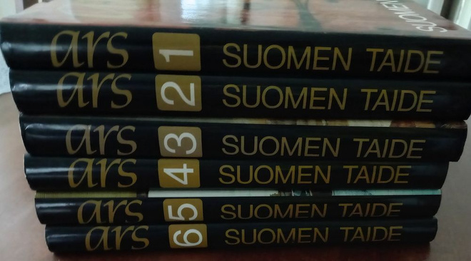 Ars – Suomen taide 1–6 (koko sarja, Otava)