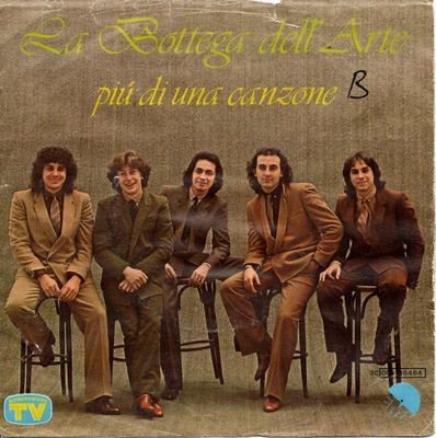 LA BOTTEGA DELL'ARTE: Piú Di Una Canzone / Finisce Qui 7"kk