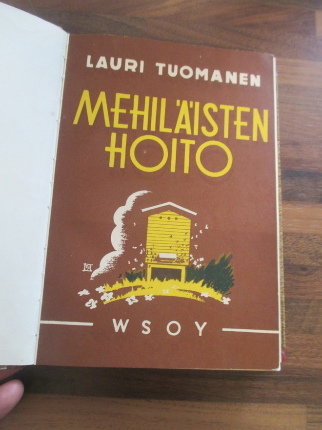 LAURI TUOMANEN - mehiläisten hoito 1,p v 1945