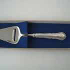 Juustohöylä Chippendale hopea 830 monogrammi RP - pikkukuva 2