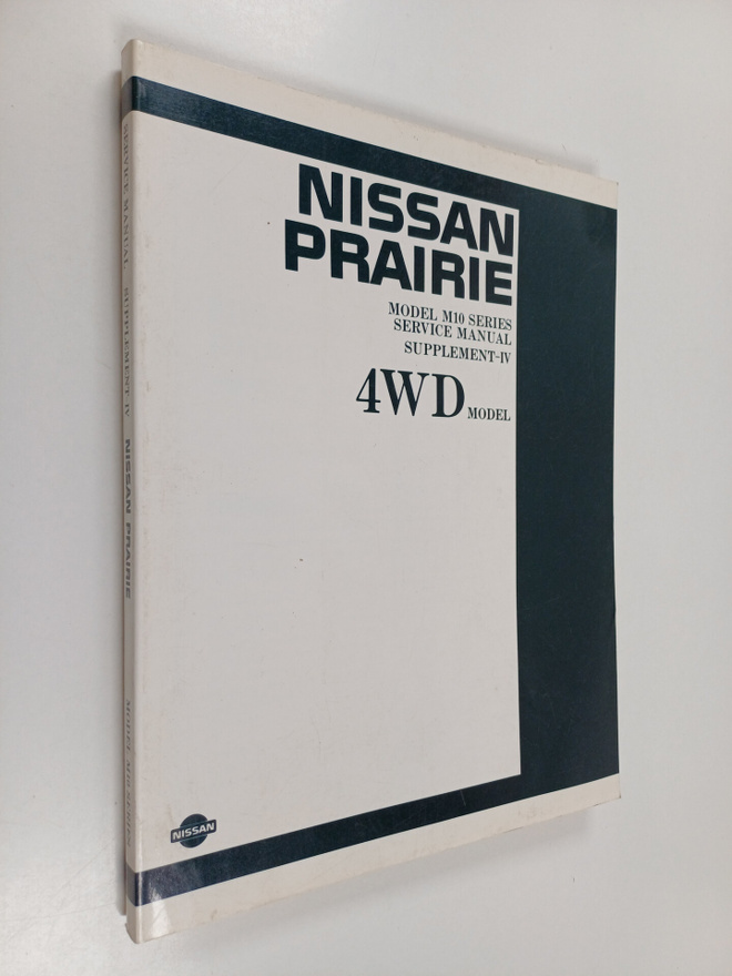 Nissan Prairie : model M10 series service manual suppleme...