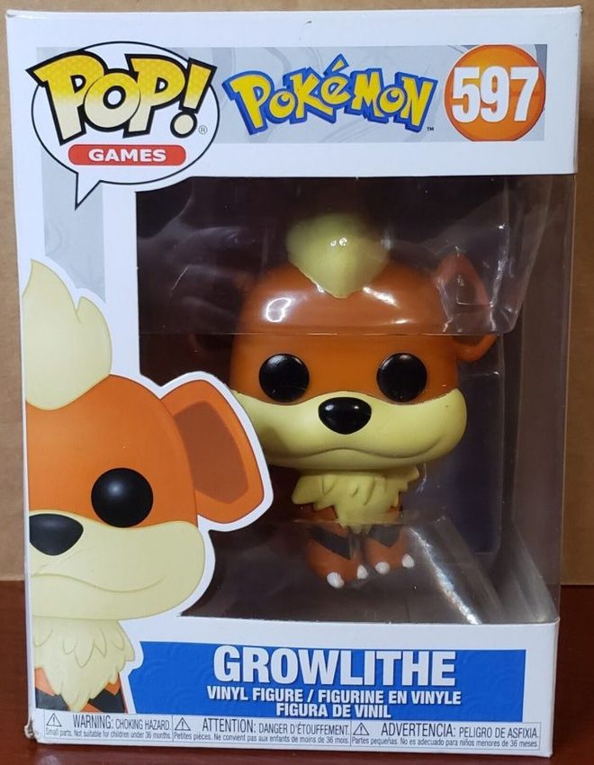 POP GAMES 597 POKEMON	(18 055)	growlithe ganinos- fukano		B