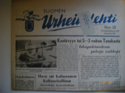 Suomen Urheilulehti Nro 32/1951 (25.2)