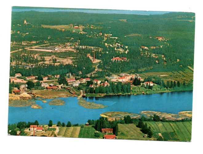 Ähtäri: ilmakuva (Tmi Karhumäki n:o 579, väri)