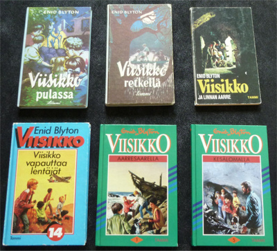 Enid Blytonin kirjoja