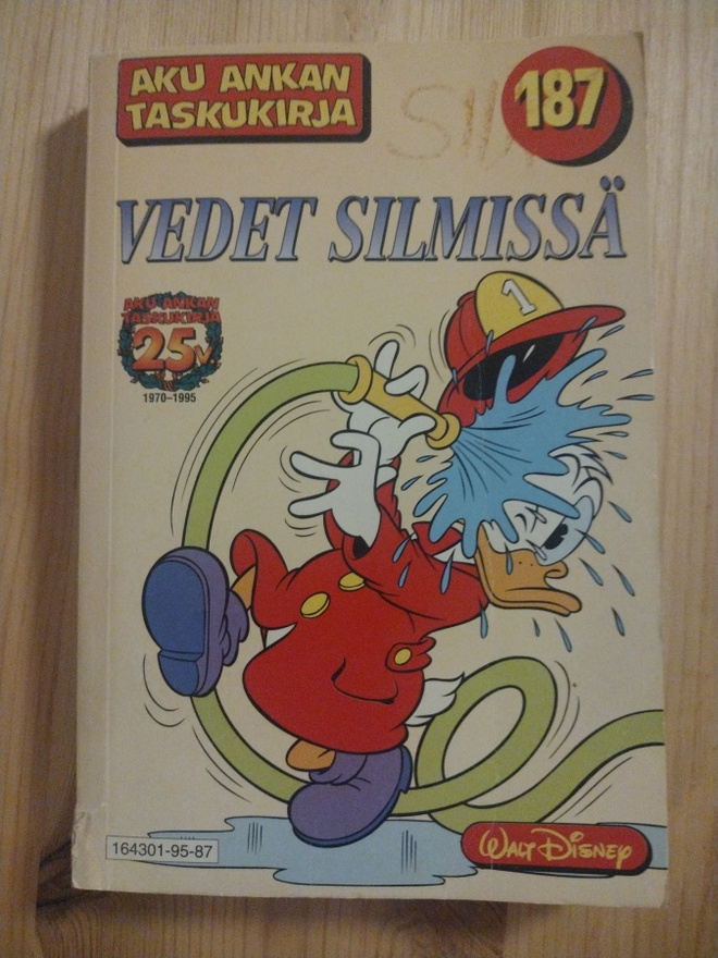 Aku ankan taskukirja 187 vedet silmissä