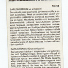 Purkkakuva KORKEASAARI n:o 68 SARUSKURKI Purukumikuva - pikkukuva 2