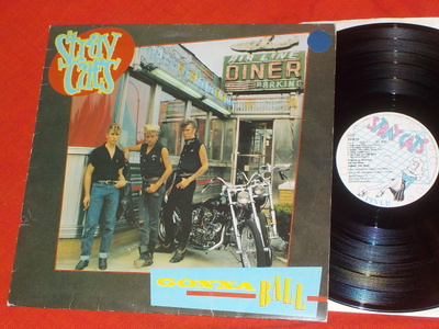STRAY CATS - Gonna Ball - LP 1981 rockabilly EX-