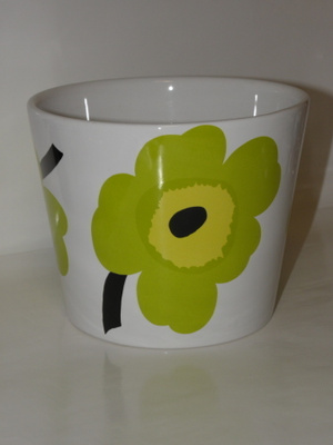 Marimekko vihreä UNIKKO kukkaruukku