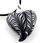 1023 .. Murano Käsityö Lampwork Taidelasia .. Kaulakoru - pikkukuva 1