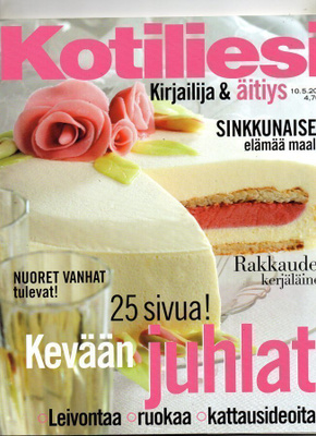 Kotiliesi n:o 9 2002 Mari Kiviniemi & Marja Tiura. Laura Mik