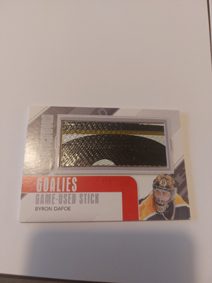 2013-14 ITG Stickwork #GGUS54 Byron Dafoe /14