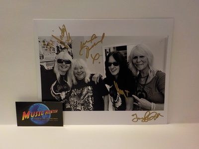 GIRLSCHOOL PROMOKUVA KOKO BÄNDIN  NIMMAREILLA
