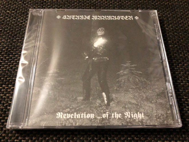 Satanic Warmaster ”Revelation ...Of The Night” CD 2018