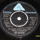 7" DRIFTERS - A Good Song Never Dies - single 1976 soul EX- - pikkukuva 2