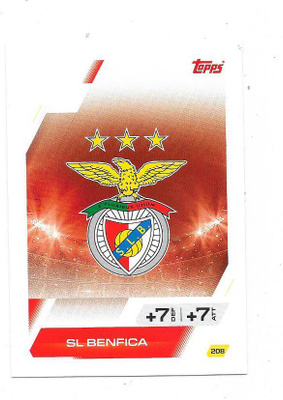 2025-26 Topps Match Attax #208 SL Benfica , Logo