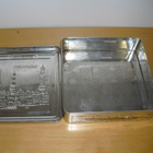 METALLINEN LAATIKKO 20x20x6 cm - pikkukuva 2