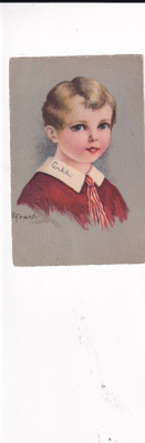 Poika, maalaus E. Frank  ,   b603