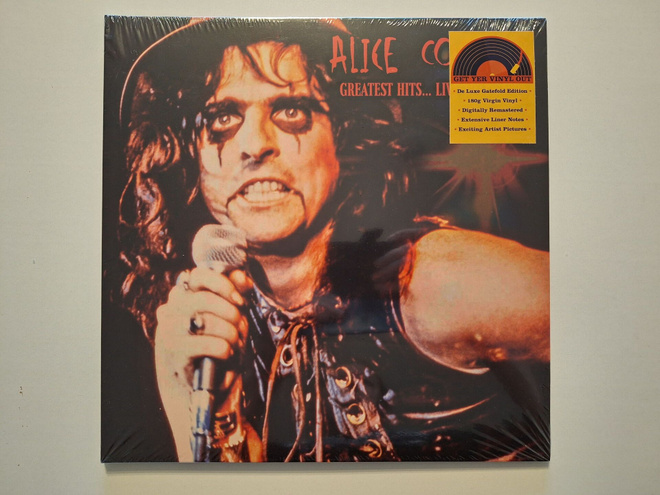 Alice Cooper Greatest Hits... Live  LP Värivinyyli