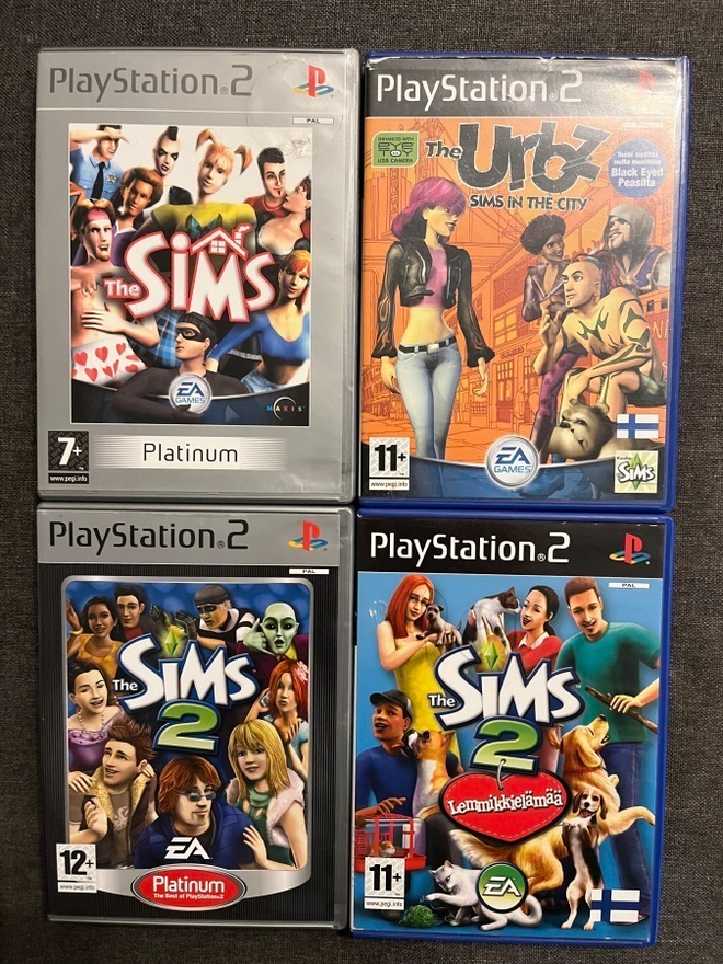 The Sims PS2-Pelipaketti