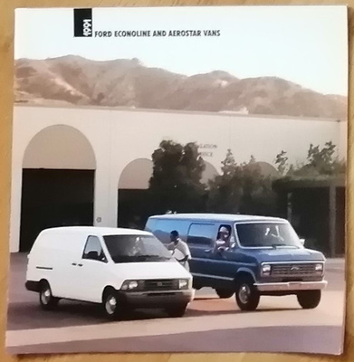 1991 Ford Econoline / Aerostar brochure - ISO - 12 sivua