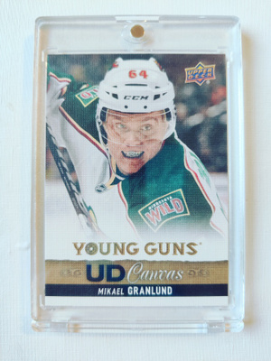 13-14 UD Young Guns Canvas - Mikael Granlund