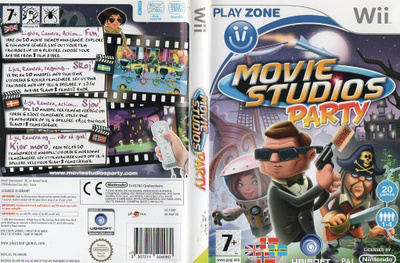movie studios party (9 668) k WII 20 games, playzone
