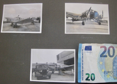 6 VANHAA Valokuvaa Lentokoneet 1930-l